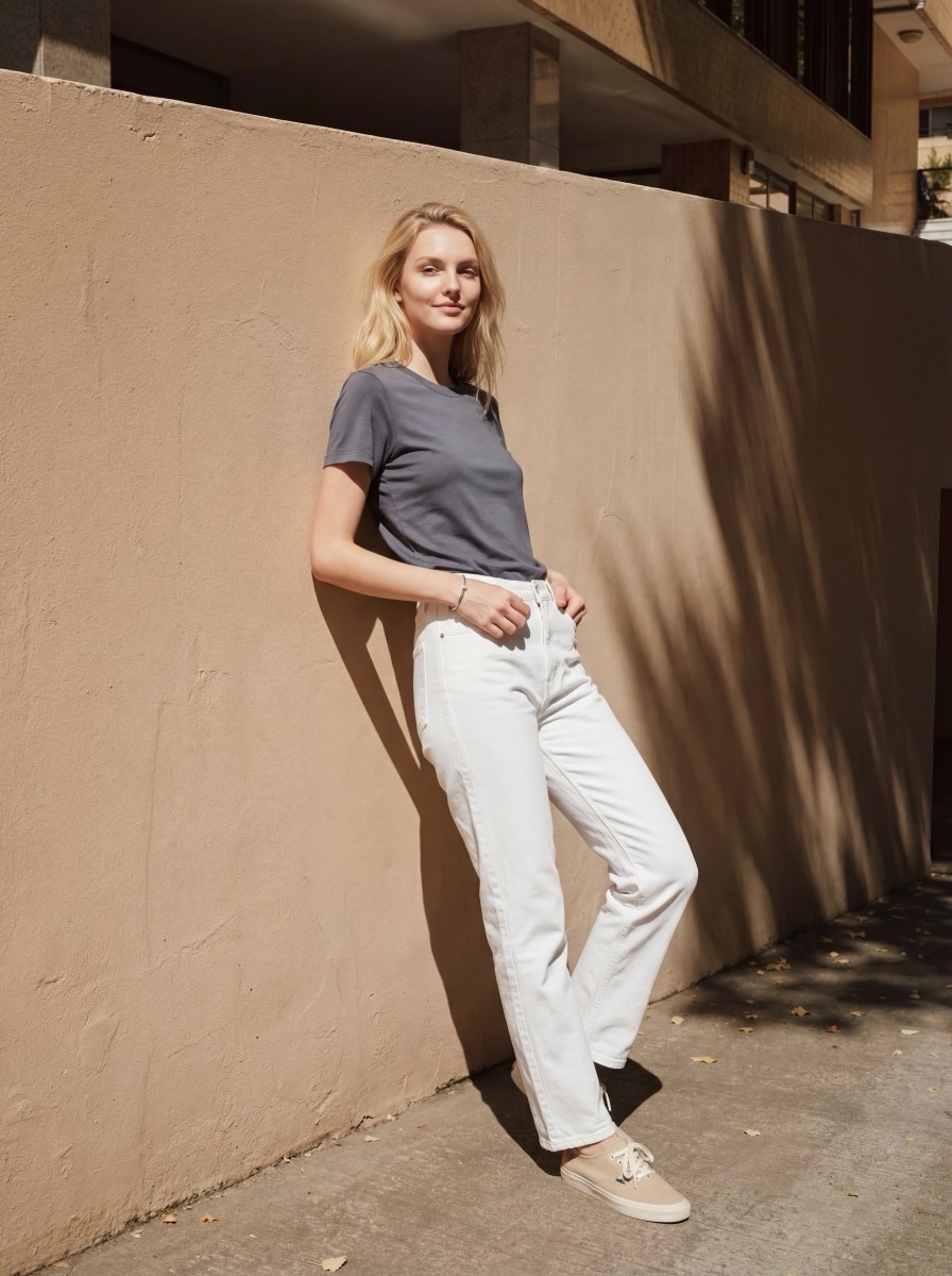 AI generated model photo
