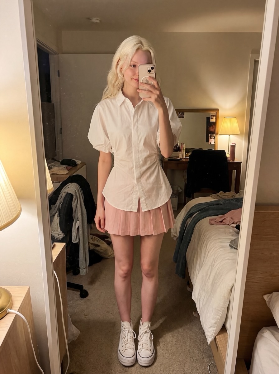 AI generated model photo